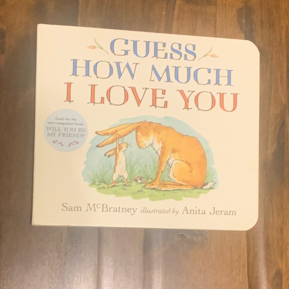 📔”Guess How Much I Love You” board book EUC - Picture 2 of 9